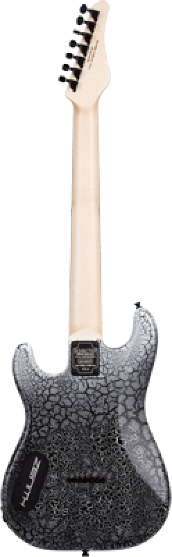 SCHECTER E-Gitarre, USA Custom Shop John Browne Zenith-7, Fracture Whi