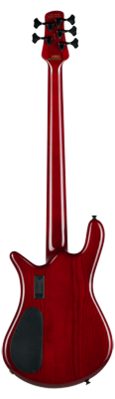 SPECTOR Bassgitarre, Euro CST, 5-Saiter, aktiv, Natural Red Burst Glos
