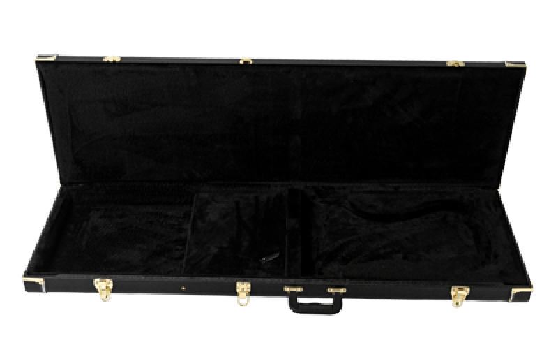 SPECTOR Koffer, für 4-Saiter und 5-Saiter Bässe, schwarz, Logo