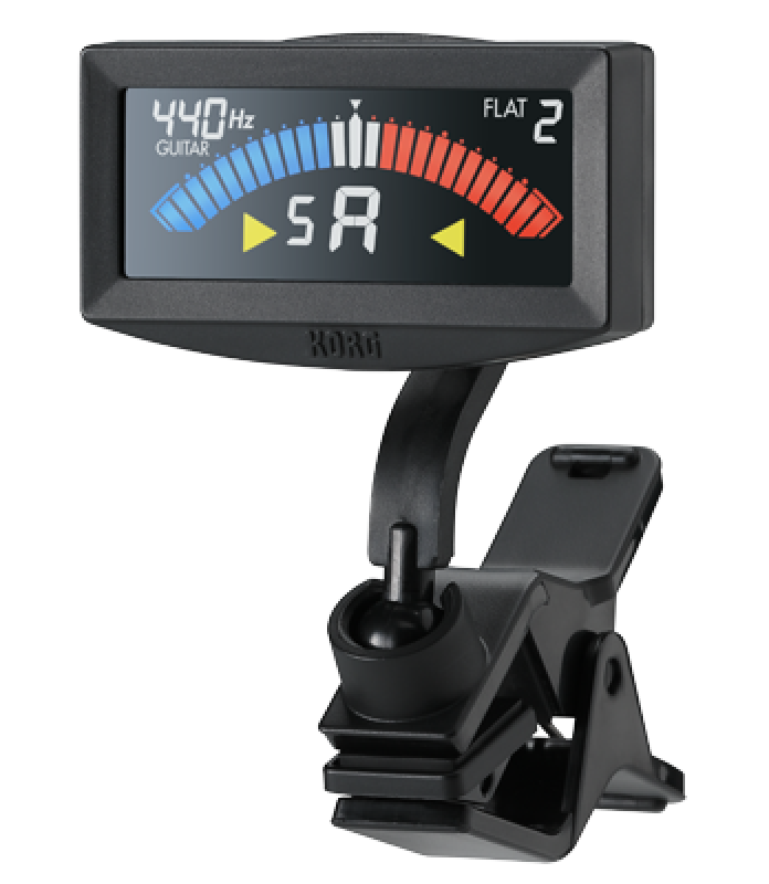 KORG Stimmgerät, chromatisch, AW-4, Clip-On, schwarz