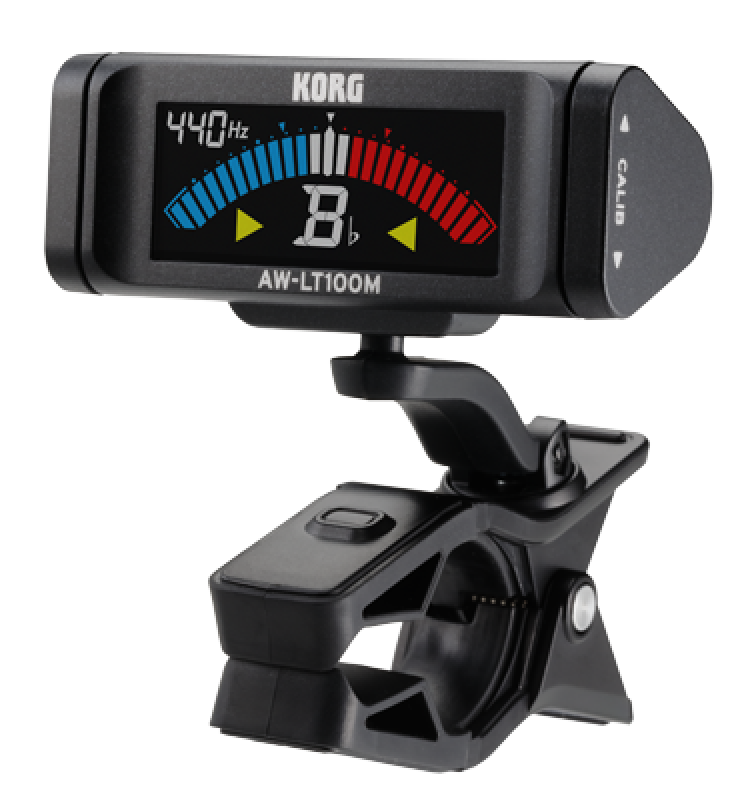 KORG Stimmgerät, chromatisch, AW-LT100 M, Clip-On, schwarz