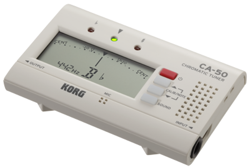 KORG Stimmgerät, chromatisch, CA-50, weiß
