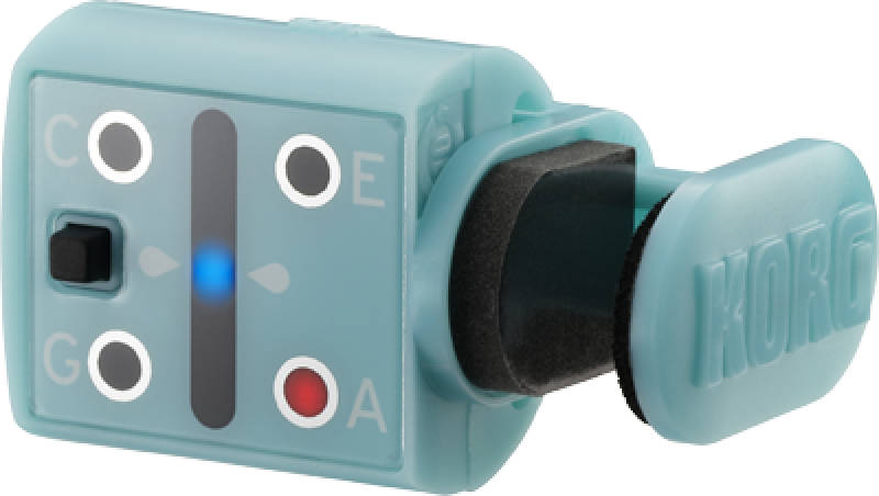 KORG Stimmgerät, Ukulele, MINIPITCH, Clip-On, blau