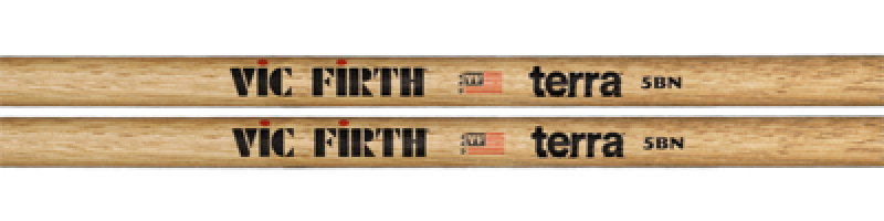 VIC FIRTH Drum Sticks, Terra Serie, 5BTN, Nylon Tip