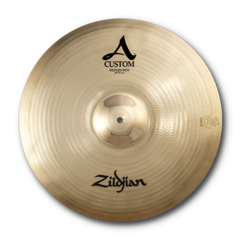 ZILDJIAN Ride, A Custom, 20", Medium Ride, brilliant