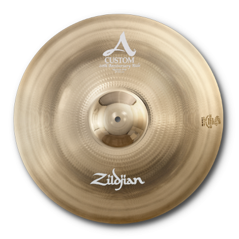 ZILDJIAN Ride, A Custom, 21", 20th Anniversary, brilliant