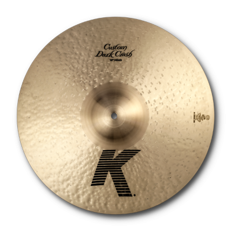 ZILDJIAN Crash, K Custom, 18", Dark Crash, traditional