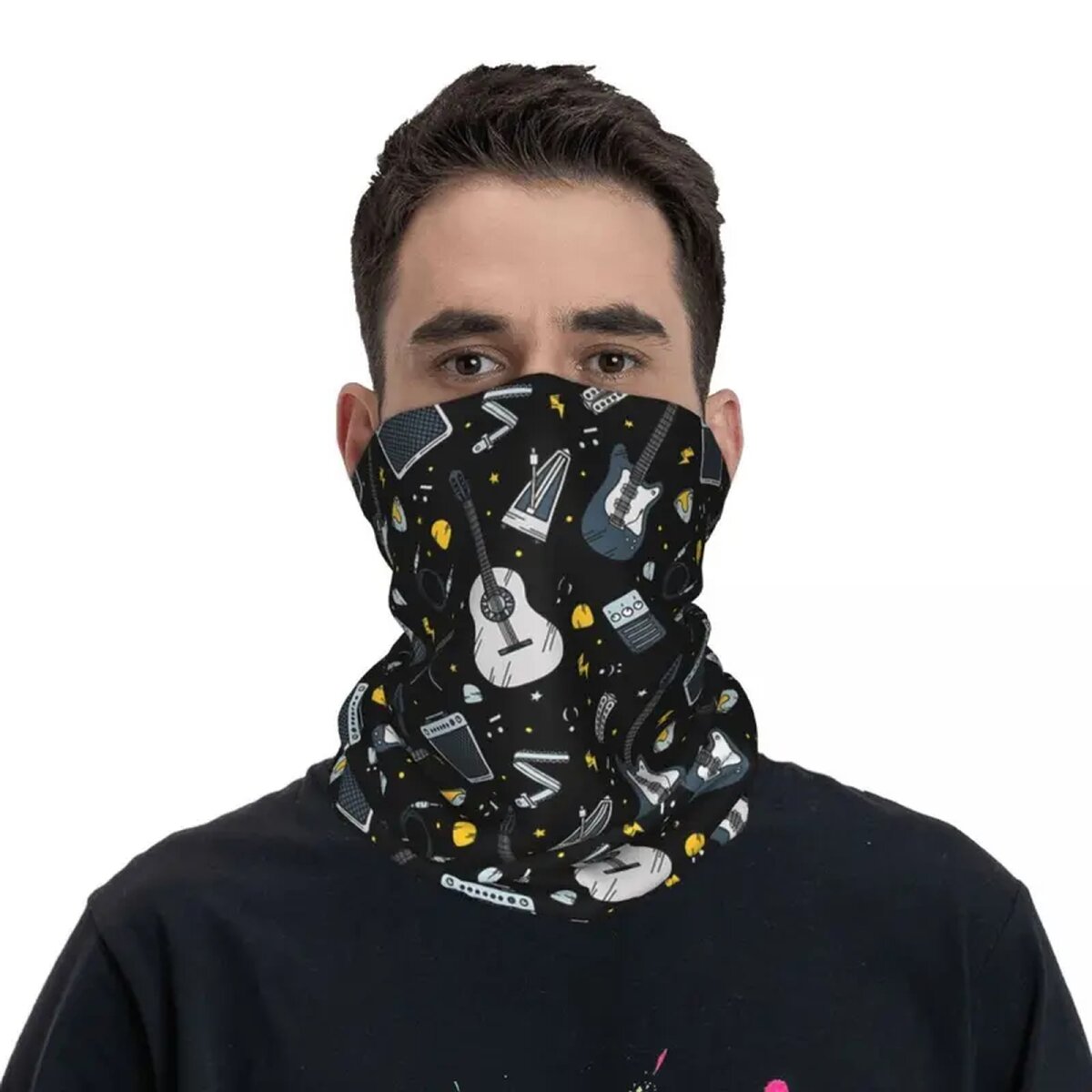 ROCK-HUS Schlauchschal Musikinstrumente