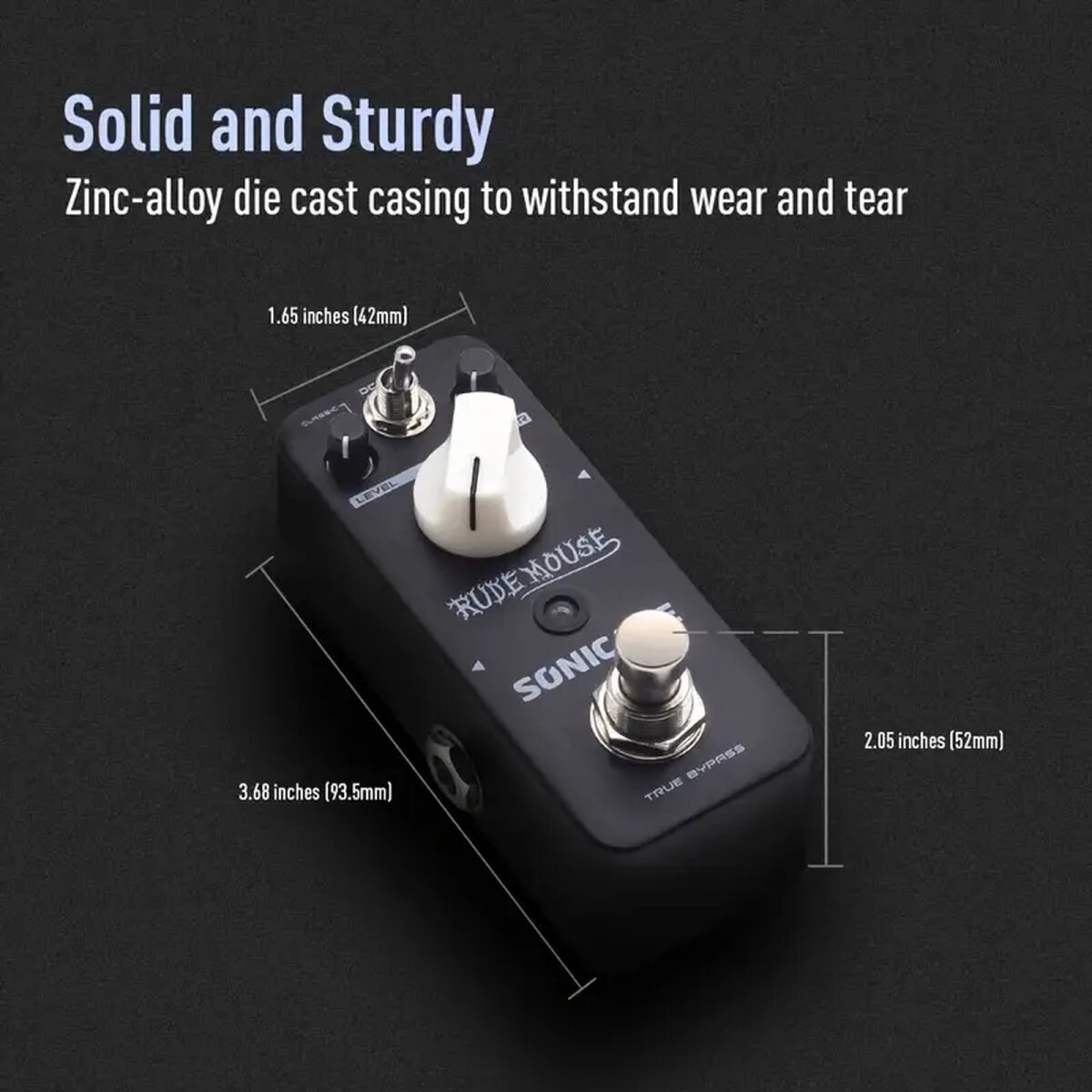 ROCK-HUS Overdrive Sonicake RUDE MOUSE "Like a RAT"