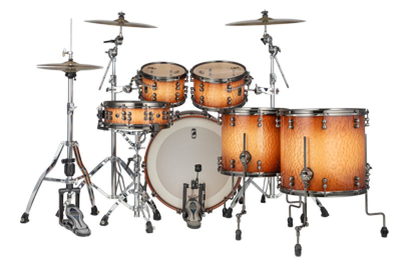 MAPEX BLACK PANTHER DESIGN LAB Shellset, Stage+, Versatus, Peach Burl
