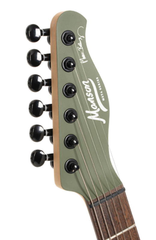 CORT E-Gitarre, Manson Meta, MBM-2H, Satin Olive Green