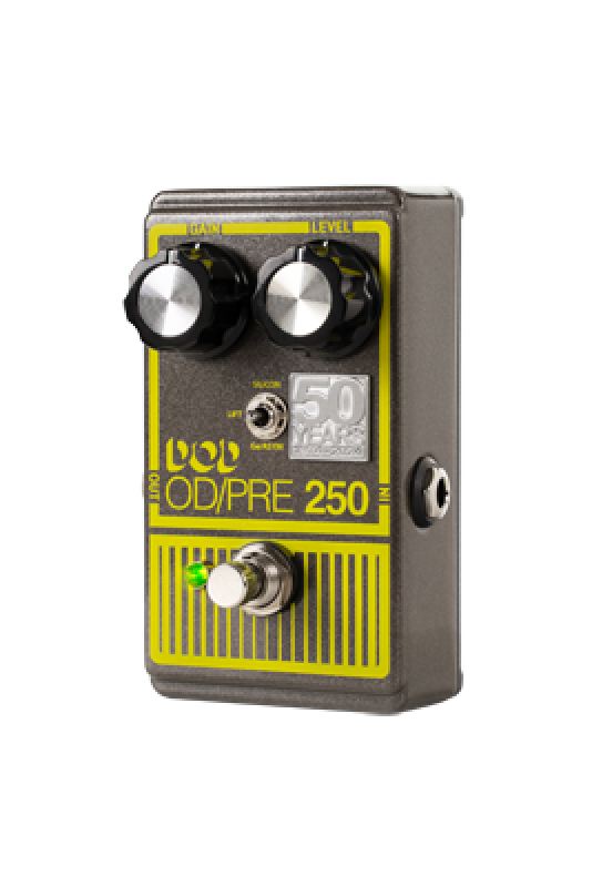 DIGITECH Effektpedal, DOD Overdrive Preamp 250 50th Anniversary Pedal