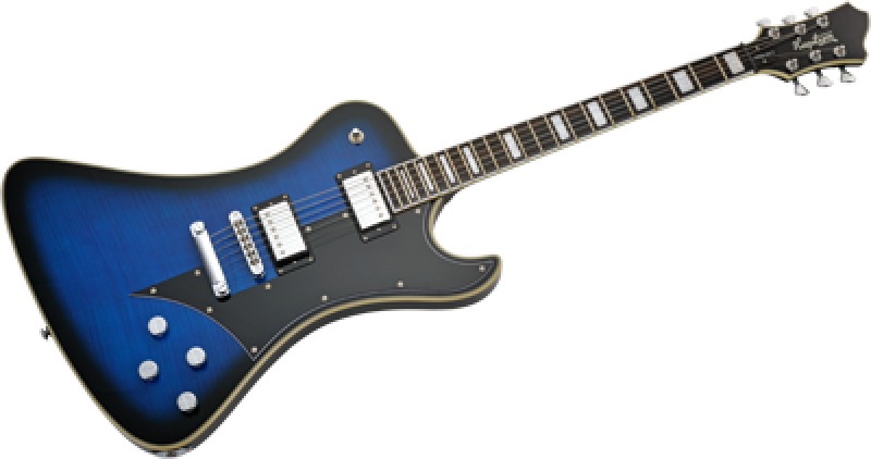 HAGSTROM E-Gitarre, Fantomen, Worn Denim