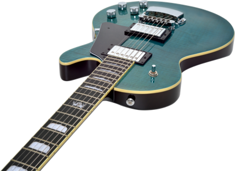 HAGSTROM E-Gitarre, Super Swede, Fall Sky Gloss