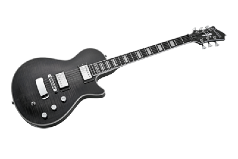 HAGSTROM E-Gitarre, Ultra Max, Dark Storm Burst Gloss