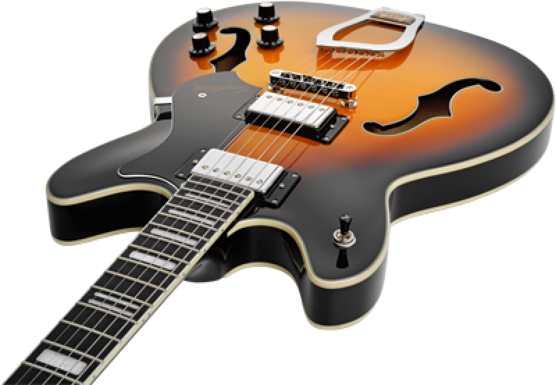 HAGSTROM E-Gitarre, Viking, Tobacco Burst