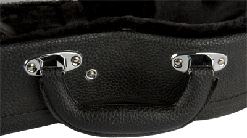 LANIKAI Koffer, für Tenorukulele, schwarz, Logo gestickt