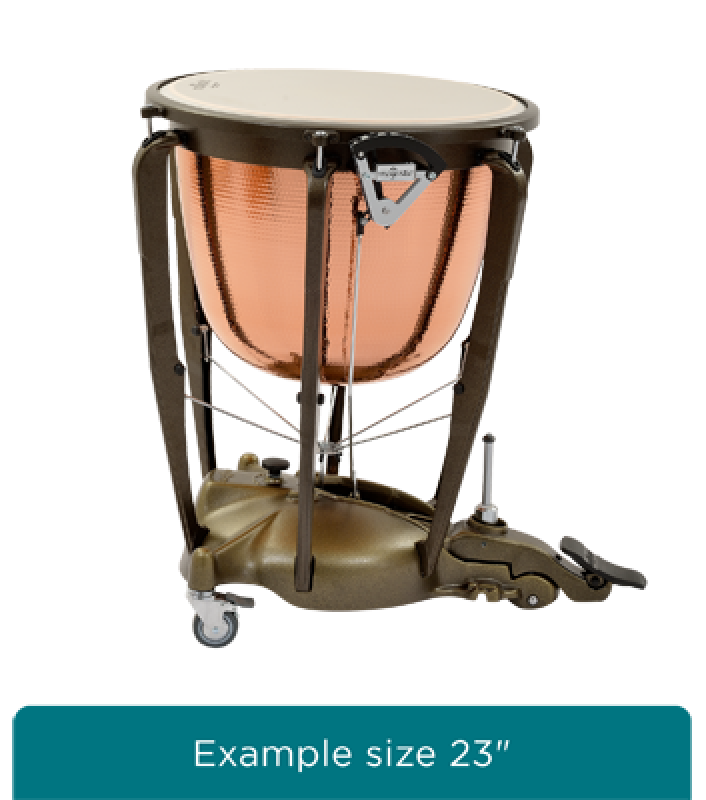 MAJESTIC Pauke, Symphonic Grand Series, 26", Kupfer, gehämmert, tiefge