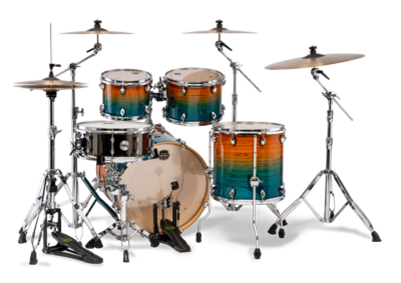 MAPEX Shellset, Armory, Fusion, mit Rosette, Ocean Sunset #JG