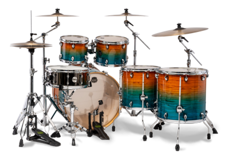 MAPEX Shellset, Armory, Stage+, mit Rosette, Ocean Sunset #JG