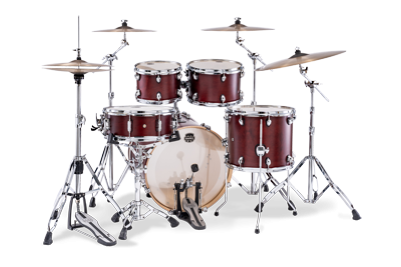 MAPEX Shellset, Mars Maple, Fusion, Merlot Satin #WI