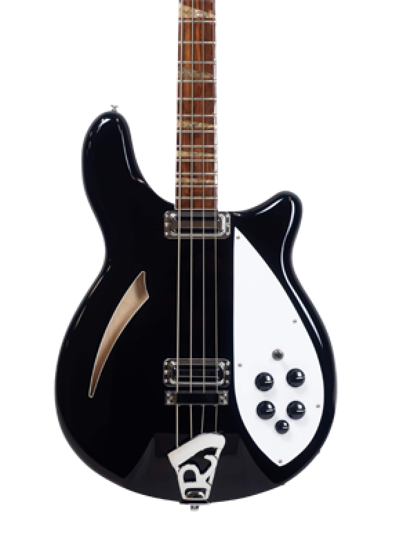 RICKENBACKER Bassgitarre, 4005V, Semi-Acoustic Body, stereo, Jetglo
