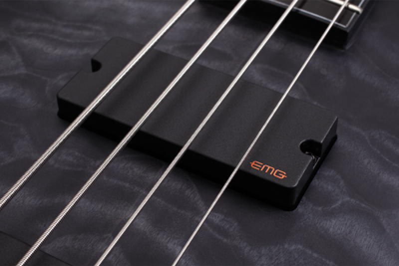 SCHECTER Bassgitarre, Hellraiser Extreme-4, See-Thru Black Satin