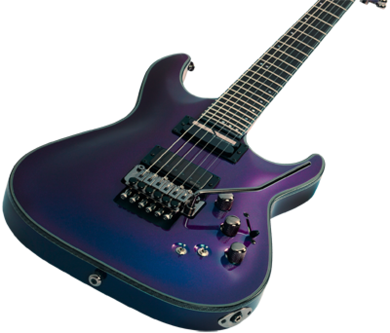 SCHECTER E-Gitarre, Hellraiser Hybrid C-1 FR S, Ultra Violet