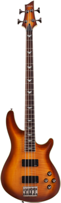 SCHECTER Bassgitarre, Omen Extreme-4, Vintage Sunburst