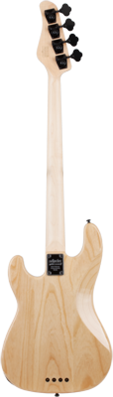 SCHECTER Bassgitarre, Signature Justin Beck V Ani, Gloss Natural