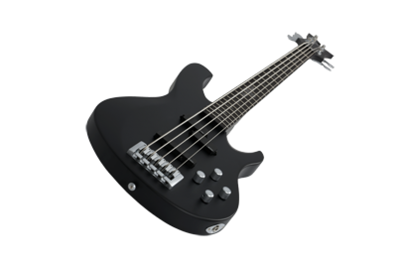 SCHECTER Bassgitarre, Signature Johnny Christ-5, Satin Black
