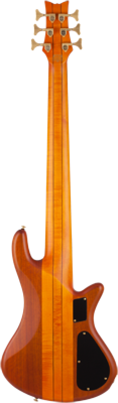 SCHECTER Bassgitarre, Stiletto Studio-6, Honey Satin, Linkshänder