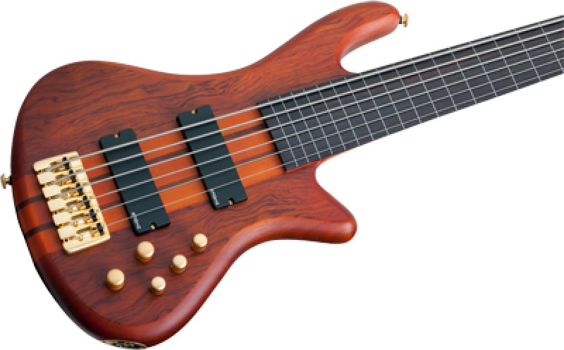 SCHECTER Bassgitarre, Stiletto Studio-6 FL, Honey Satin