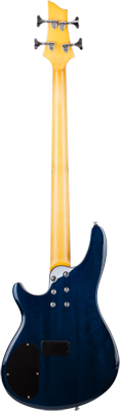 SCHECTER Bassgitarre, C-4 Plus, Ocean Blue Burst