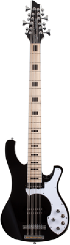 SCHECTER Bassgitarre, Stargazer-12 Bass, Gloss Black