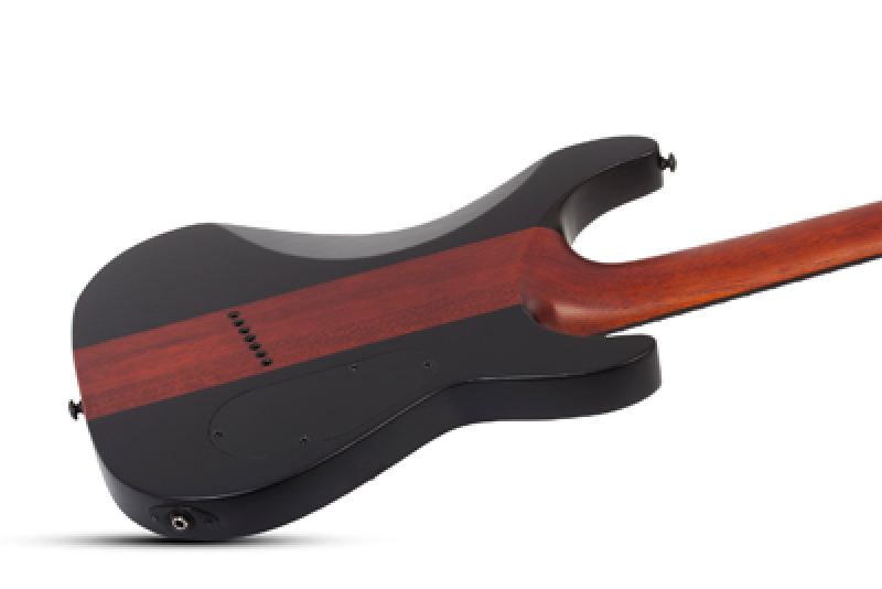 SCHECTER E-Gitarre, Signature, C-7 Rob Scallon, Dark Roast, Linkshände
