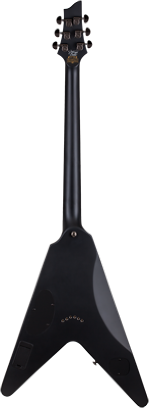 SCHECTER E-Gitarre, Signature, Juan Of The Dead V-1, Satin Black Reign