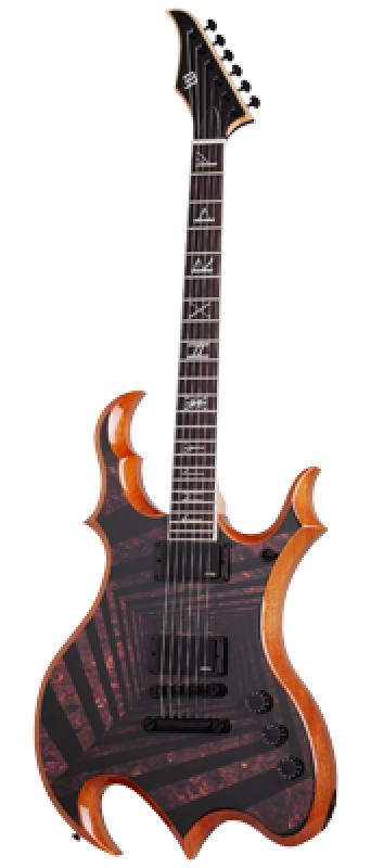 SCHECTER E-Gitarre, Wylde Audio, Wrathmaker, Tortoise Shell, Corridors