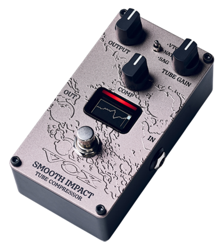 VOX Effektpedal, Preamp, VALVENERGY, Smooth Impact, Nutube, Compressor