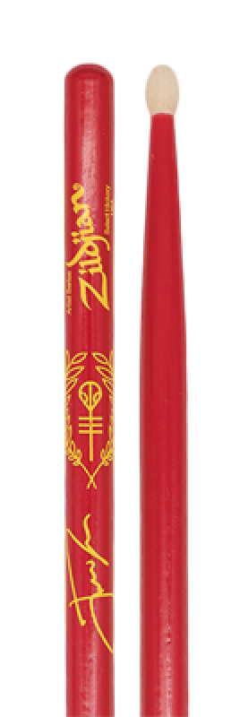 ZILDJIAN Drum Sticks, Artist Serie, Josh Dun "Clancy Red", Wood-Tip, r