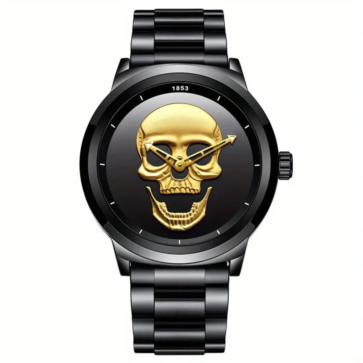 ROCK-HUS Armbanduhr LIGE Skullhead