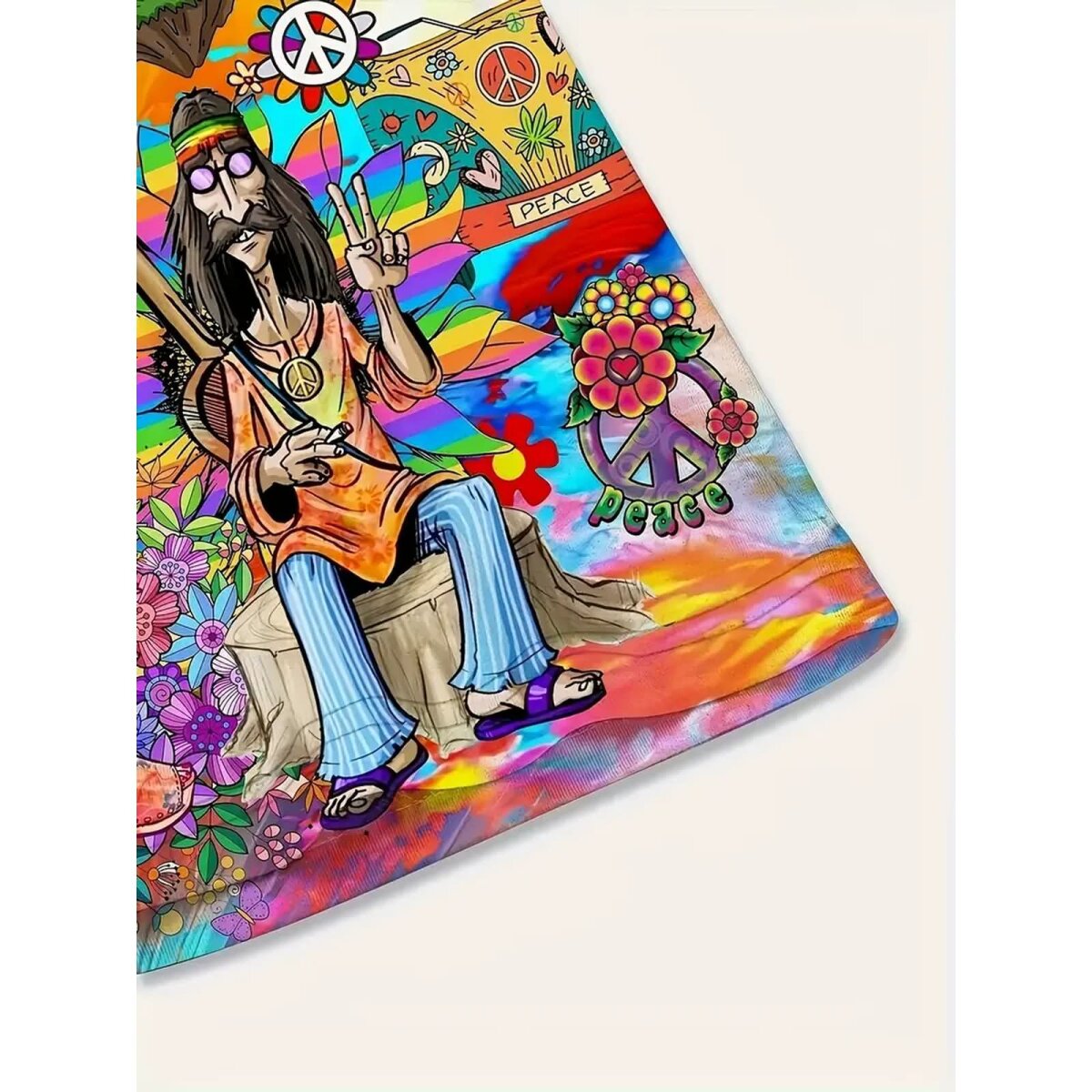 ROCK-HUS Hawai Hemd "Love & Peace"