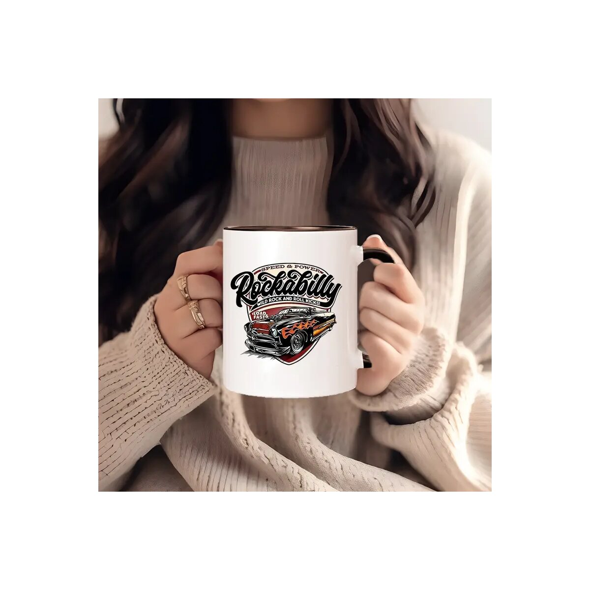 ROCK-HUS Tasse Rockabilly - Speed and Power