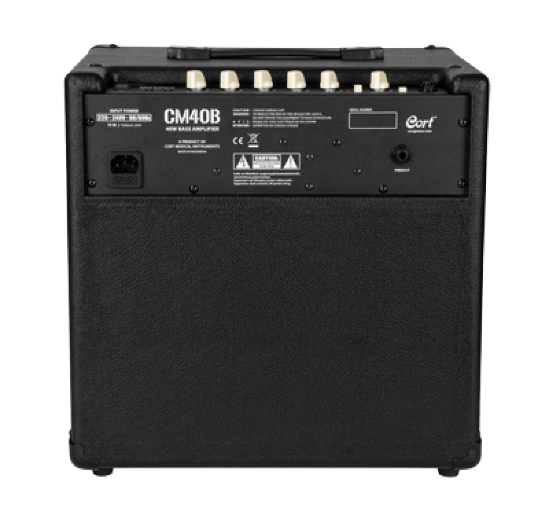 CORT Basscombo, CM40B, schwarz, 40 Watt