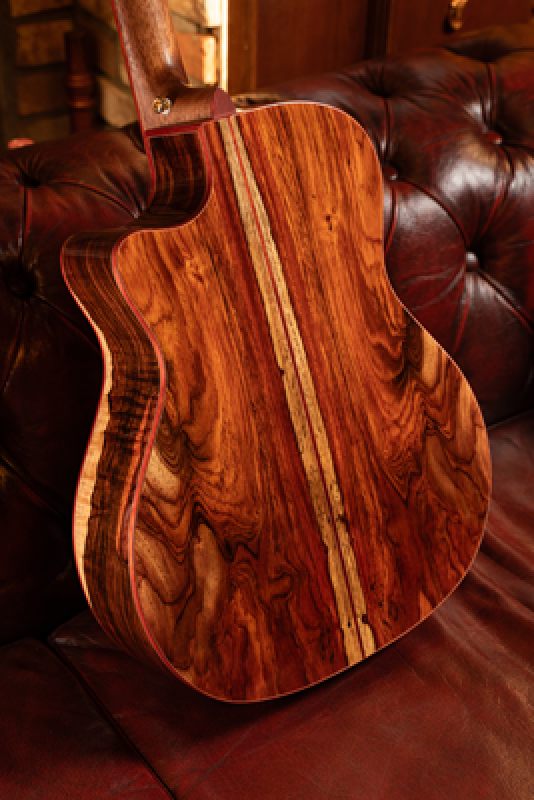 CORT Westerngitarre, GOLD A10 Cocobolo, Natur Hochglanz, Preamp, Softc