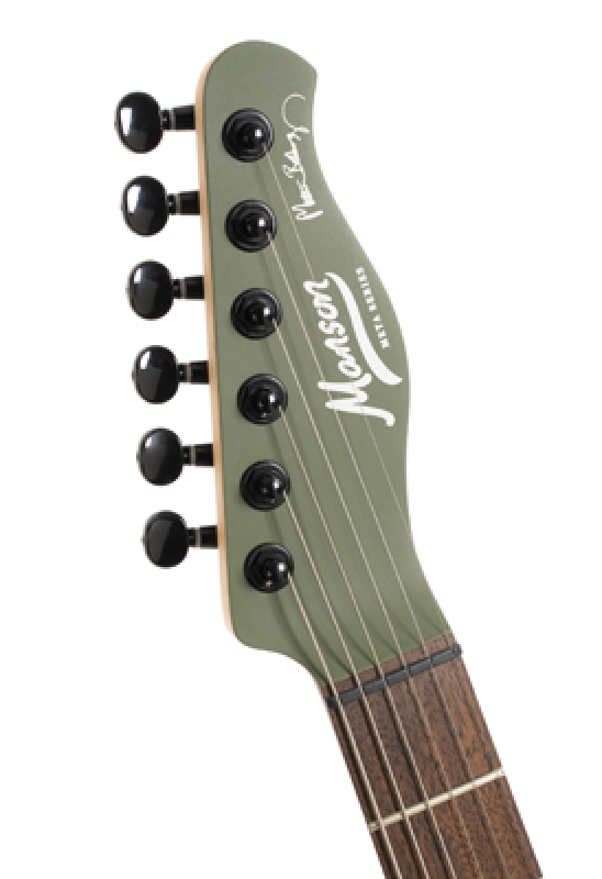 CORT E-Gitarre, Manson Meta, MBM-2H SUS, Satin Olive Green