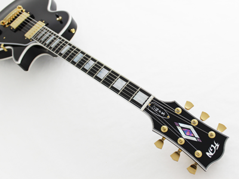 FGN E-Gitarre, Neo Classic LC20, Black High Gloss, Tasche