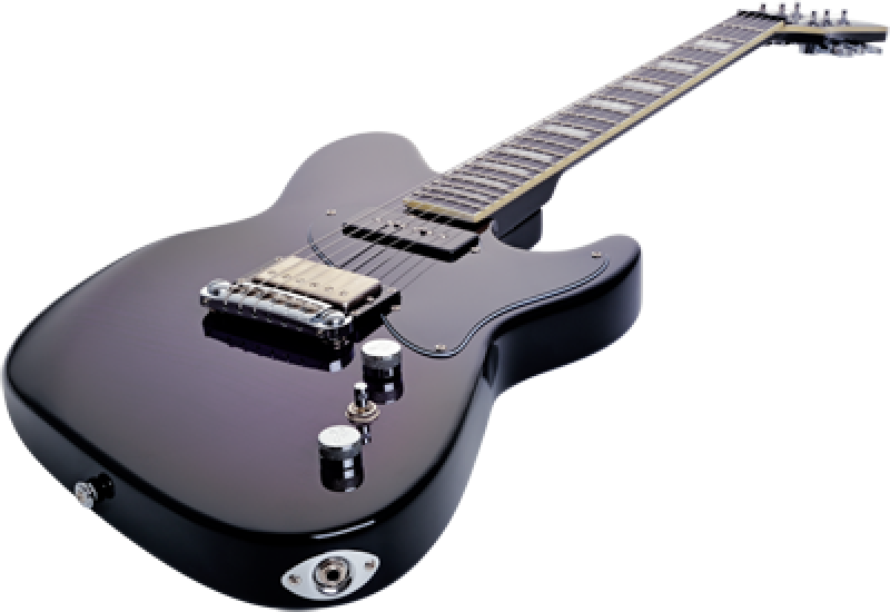 HAGSTROM E-Gitarre, Adina, Purple Burst