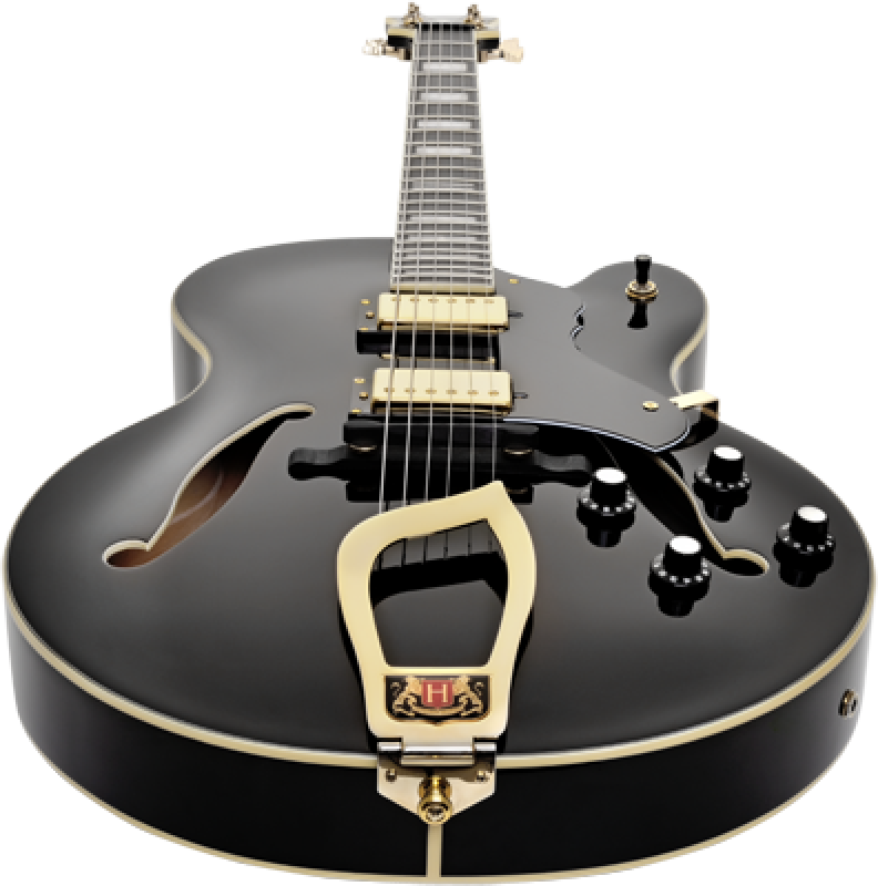 HAGSTROM E-Gitarre, HJ500, Black