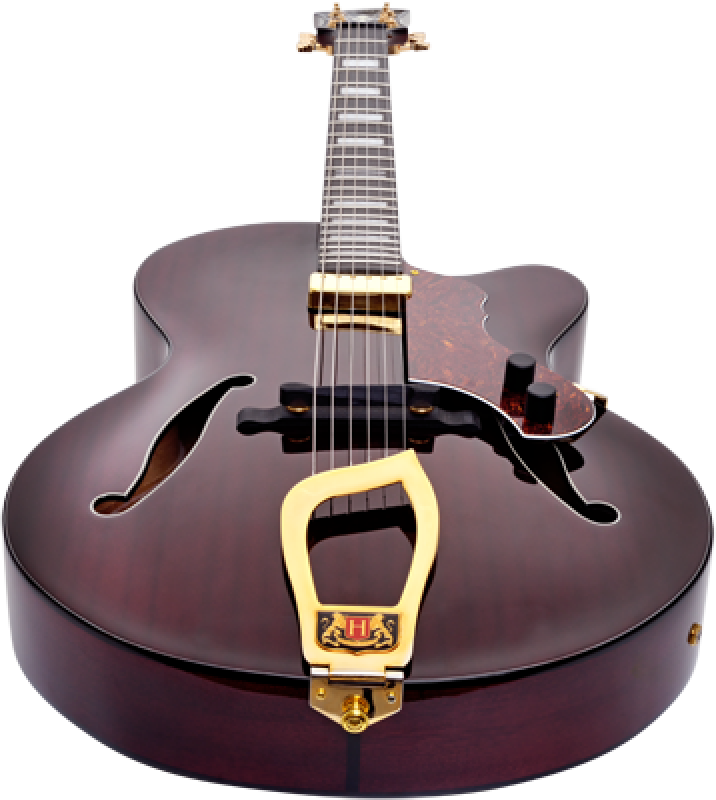 HAGSTROM E-Gitarre, HL550, Natur Mahogany Gloss